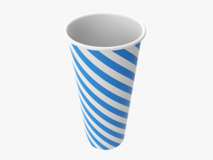 Paper Cold Cup 22 Oz 3D Model