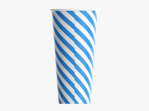 Paper Cold Cup 22 Oz 3D Model