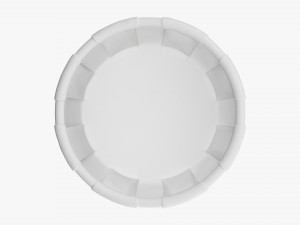 Paper Souffle Portion Cup Model 3D