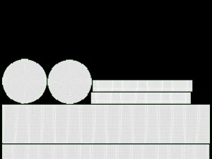 Portionsbecher f&uuml;r Souffl&eacute;s aus Papier 3D Modell