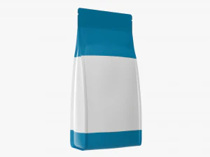 Pet Food Packaging 01 3D Model