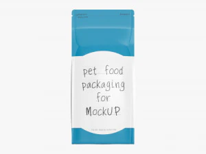 Pet Food Packaging 01 3D Model