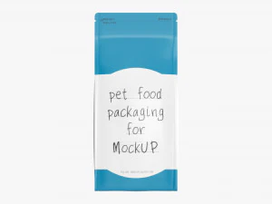 Pet Food Packaging 02 3D Model