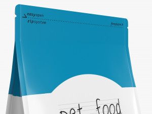 Pet Food Packaging 03 3D Model