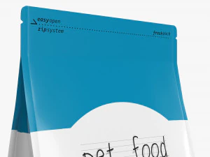 Pet Food Packaging 03 3D Model