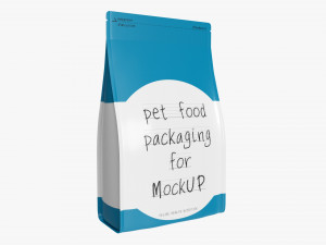 Pet Food Packaging 04 3D Model