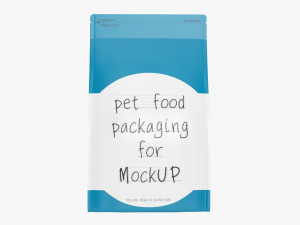 Pet Food Packaging 04 3D Model