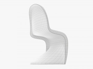 Plastic Chair Stackable 3D मॉडल