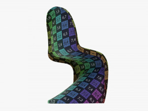 Plastic Chair Stackable 3D मॉडल