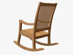 Rocking Chair 02 3D Model