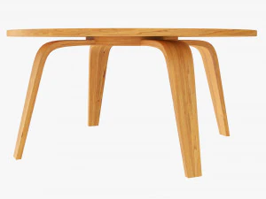 Yuvarlak Sehpa 02 3D Model