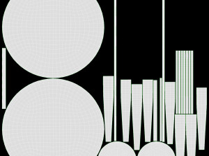 Round Coffee Table 02 3D Model
