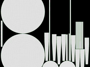 Yuvarlak Sehpa 02 3D Model