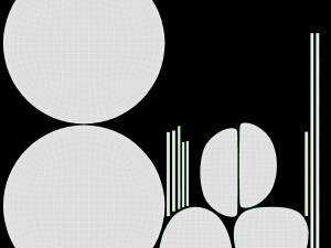 Round Dining Table With Chairs 02 Modèle 3D
