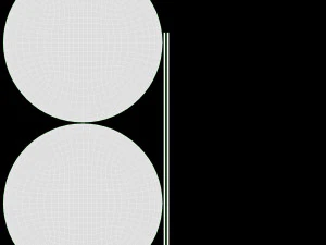 Round Wicker Table With Round Chair Set 3D Model