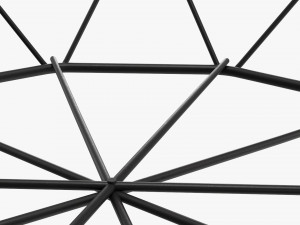 Round Wire Serving Basket 3D 模型