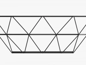 Round Wire Serving Basket 3D Model