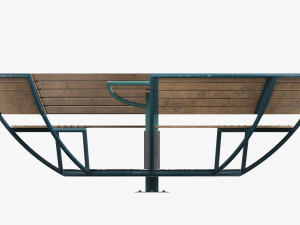 Roundabout Bench 01 Modelo 3D