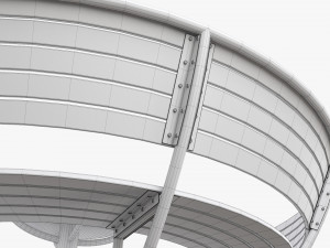 Roundabout Bench 01 Modelo 3D