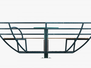 Roundabout Bench 02 3D मॉडल