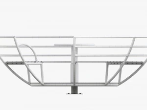 Roundabout Bench 02 3D Model
