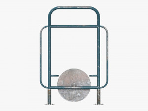 Running Iron Drum 3D Model