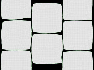 Scandinavian Sofa With Pillows 3D Model