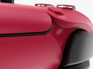 Sony Playstation 5 Dualsense Controller Cosmic Red 3Dモデル