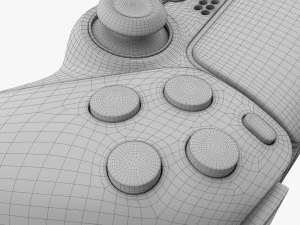 Контролер Sony Playstation 5 Dualsense Cosmic Red 3D Модель