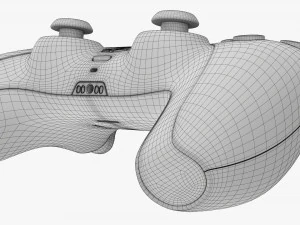 Контролер Sony Playstation 5 Dualsense Cosmic Red 3D Модель