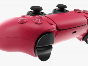 Sony Playstation 5 Dualsense Controller Cosmic Red With Box 3D Model