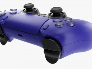 Sony Playstation 5 Dualsense Controller Galactic 3D Model