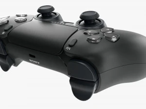 Sony Playstation 5 Dualsense Controller Midnight Black 3D Model