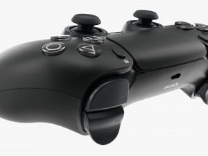 Sony Playstation 5 Dualsense Controller Midnight Black 3D 模型