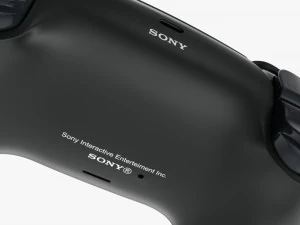 Sony Playstation 5 Dualsense Controller Midnight Black 3D Model