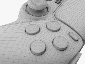 Sony Playstation 5 Dualsense Controller Midnight Black 3D 模型