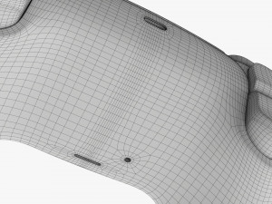 Sony Playstation 5 Dualsense Controller Midnight Black 3D 模型