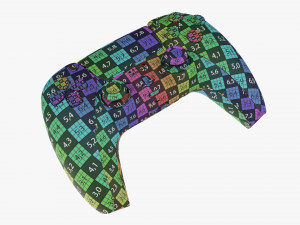 Sony Playstation 5 Dualsense Controller Midnight Black 3D 模型