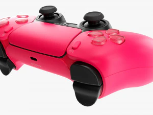 Sony Playstation 5 Dualsense Controller Nova Pink 3D Model
