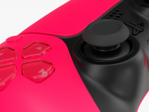 Sony Playstation 5 Dualsense Controller Nova Pink 3D 模型