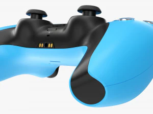 Sony Playstation 5 Dualsense Controller Starlight Blue 3D Model