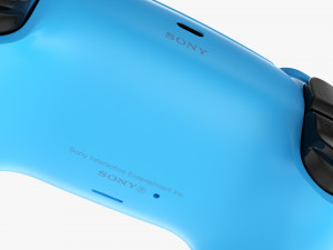 Sony Playstation 5 Dualsense Controller Starlight Blue 3D Модель