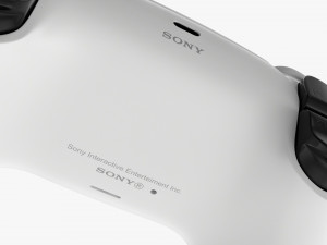 Sony Playstation 5 Dualsense Controller White 3Dモデル