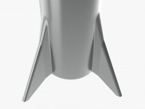 Space Rocket 3D Model