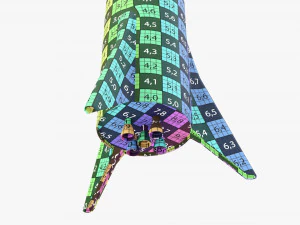 Space Rocket 3D Model