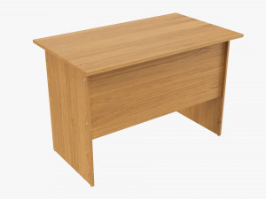 Student Desk 3D 模型
