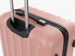 Suitcase Hardshell Large On Wheels 3D 모델