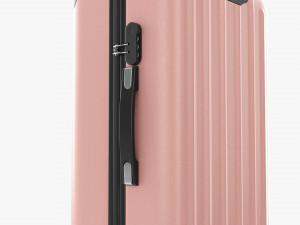 Suitcase Hardshell Large On Wheels 3D 모델