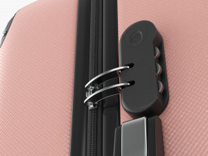 Suitcase Hardshell Large On Wheels 3D 모델