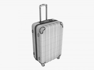 Suitcase Hardshell Large On Wheels 3D 모델